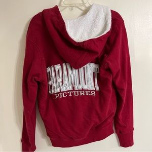 Paramount pictures jacket sherpa lined hood large